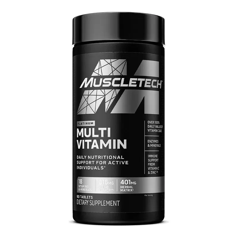 MuscleTech Platinum Multivitamin 90 tablets