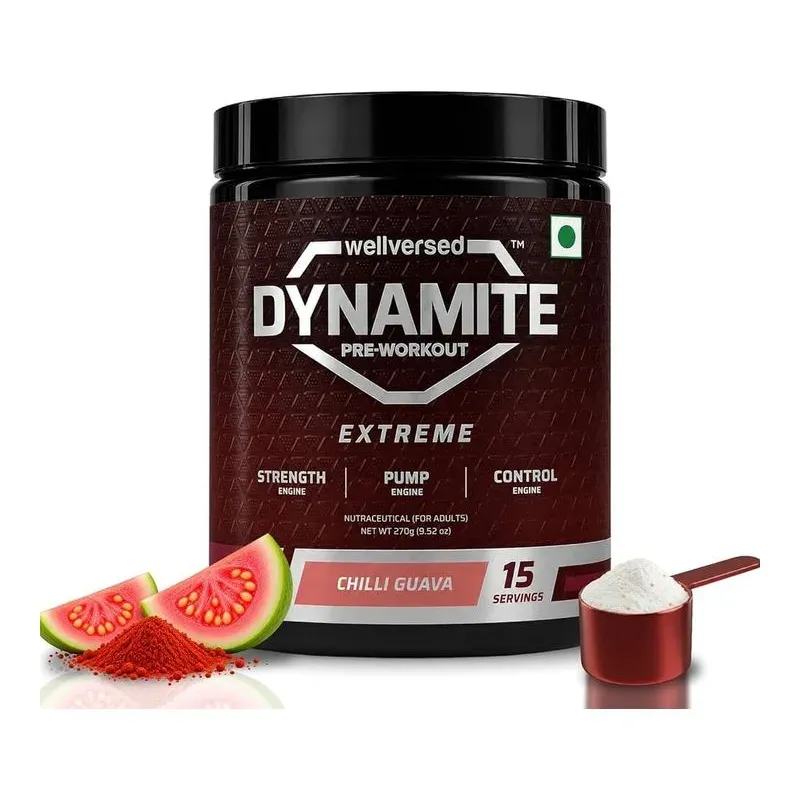 Wellversed Dynamite Pre-Workout Extreme 270 g